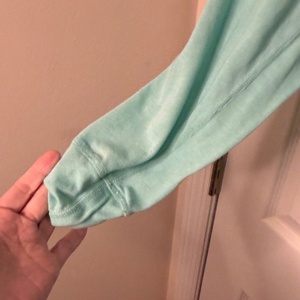 Women's Aqua Nike Dry Fit Long Sleeve Top - Picture 3 of 4